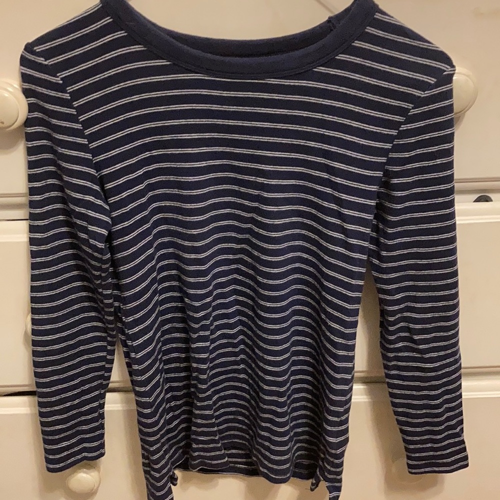 Old Navy striped long sleeve top